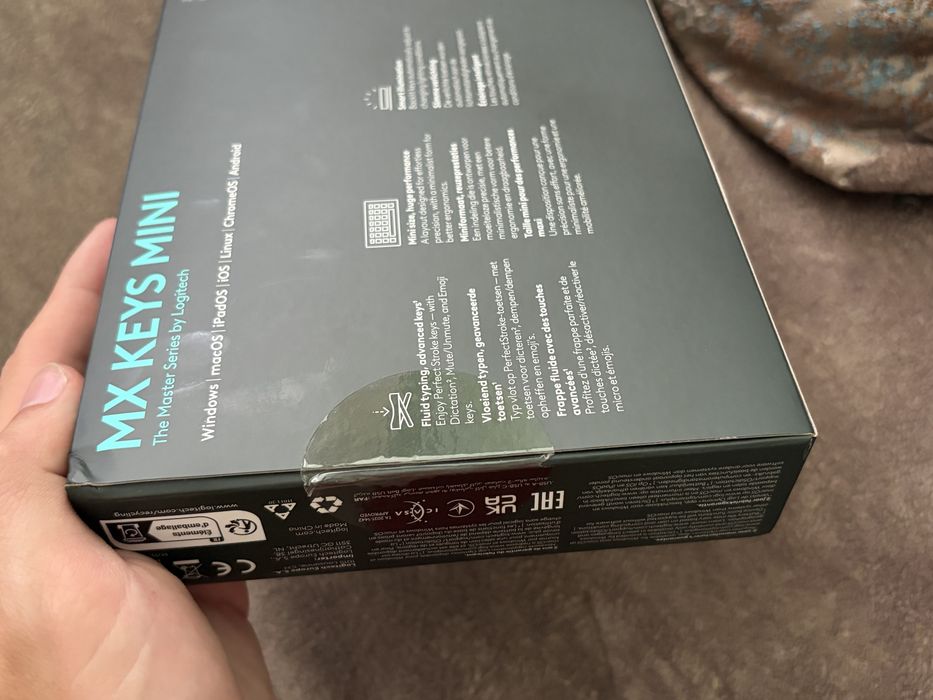 Клавиатура Logitech MX Keys Mini Graphite