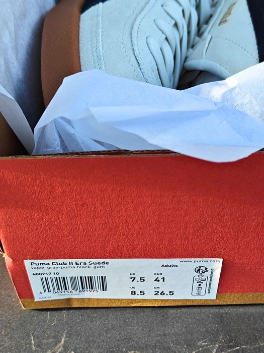 Adidași Puma Club originali piele naturală