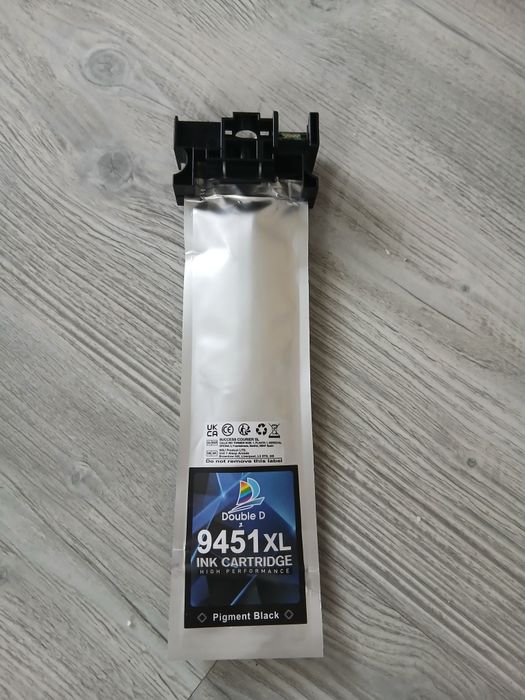 set de 4 cartușe de cerneală compatibile (CMYK) pentru imprimante HP sau Epson