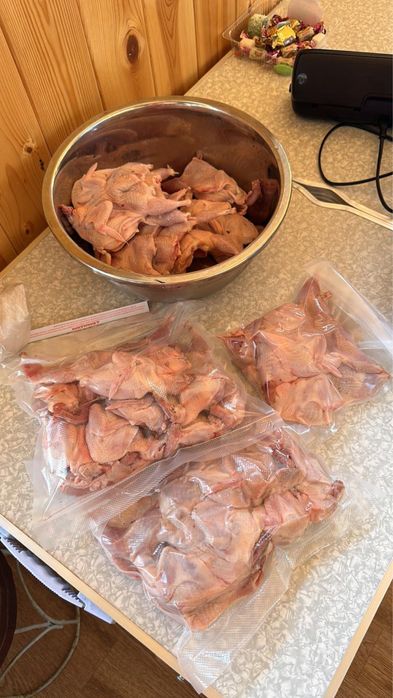 Мясо перепелов. Перепелиное мясо.