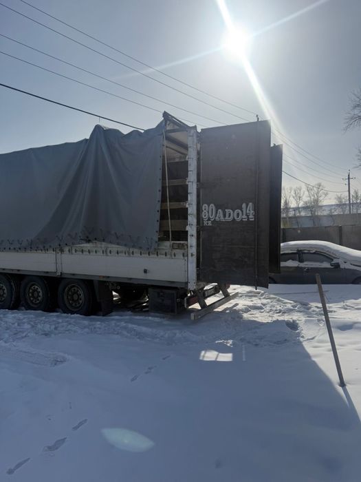 Шторка верхняя погрузка