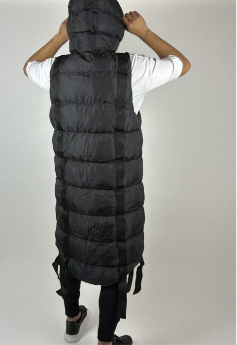 Мъжки puffer дълъг елек.  XL-XXL