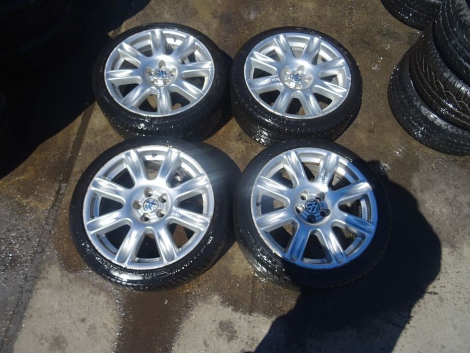 Vand Jante Aliaj BBS cu Cauciucuri Volkswagen Polo Cross 215/40 ZR17 71/2Jx17H2ET35 din 2008
