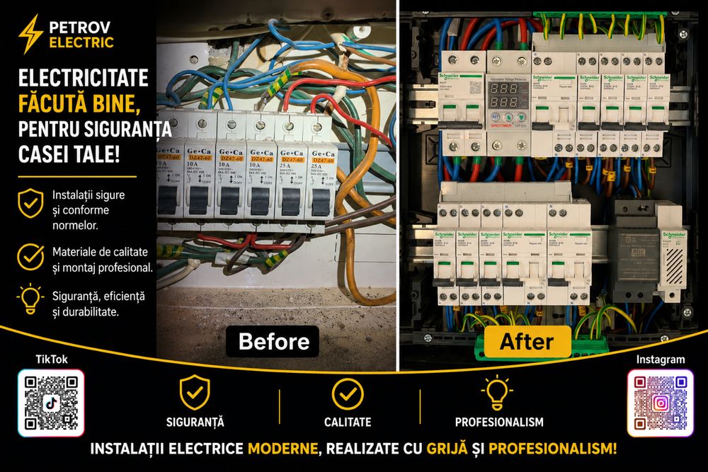 Electrician București | Instalații Electrice Apartamente și Case
