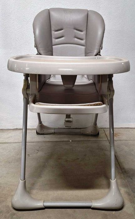 Kinderkraft Детско Столче за хранене Yummy Grey NEW02225