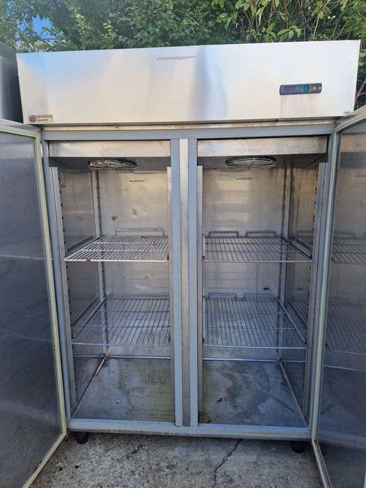 Frigider inox 1-2 usi, masa frigorifica inox,  vitrina rece
