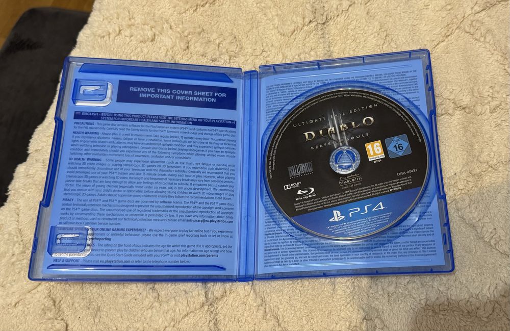 Joc Diablo Reaper of Souls PS4