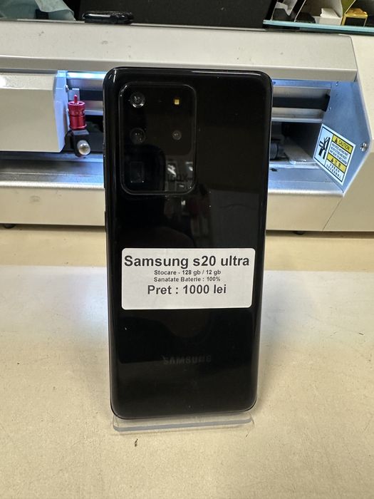 S20 ultra / 12 gb ram / garantie / folie sticla cadou