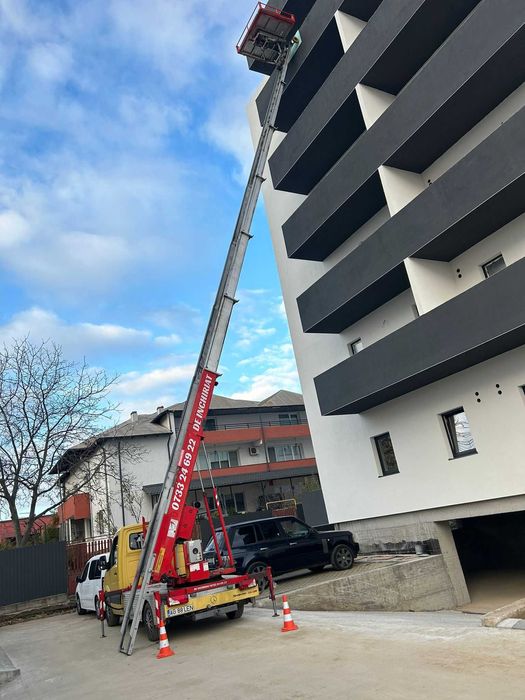 Închiriem nacelă + executăm lucrări la înălțime