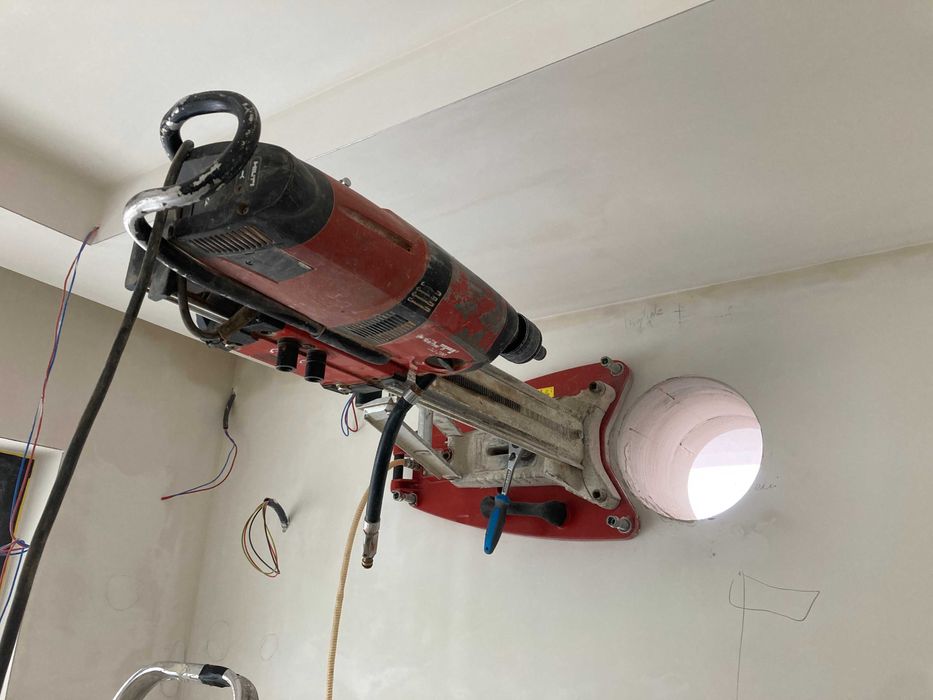 Gaura hota, centrala, ventilatie, AC, carotare beton, demolari