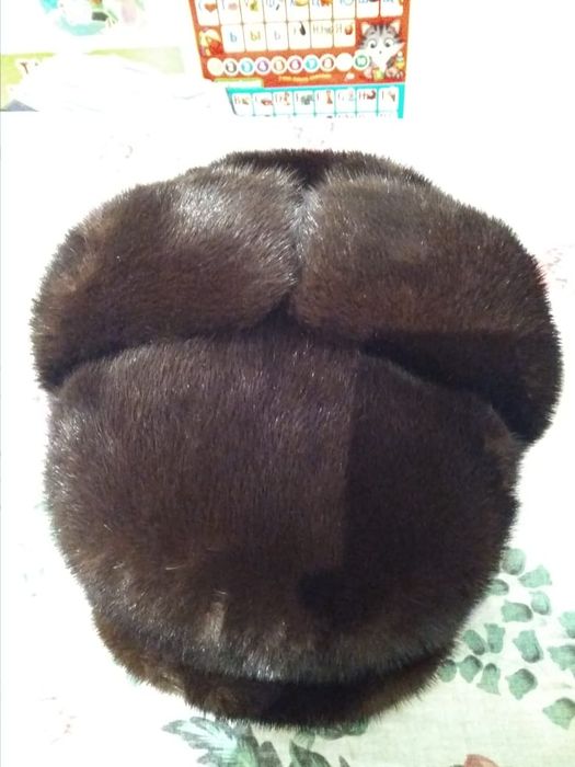 Мужская норковая шапка