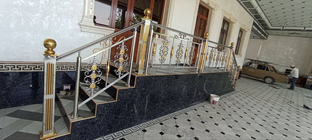 Нержавейка Перила. Nerjaveyka Perilla