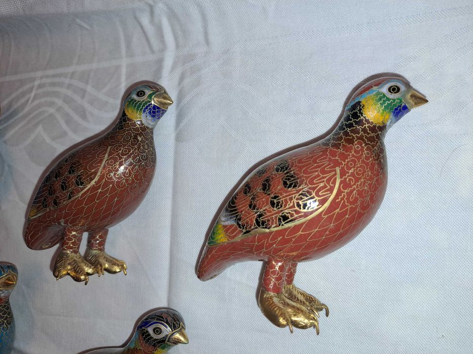 pasare cloisonne cadou