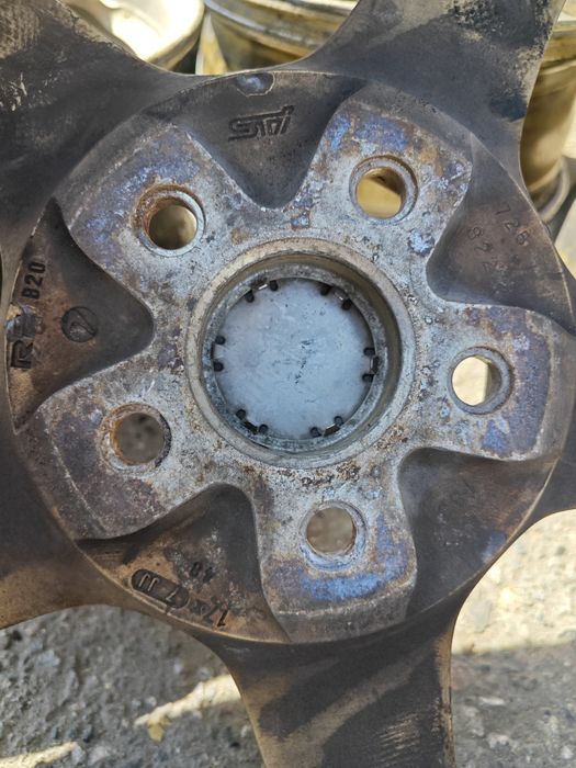 Диски кованые лёгкие subaru sti R17