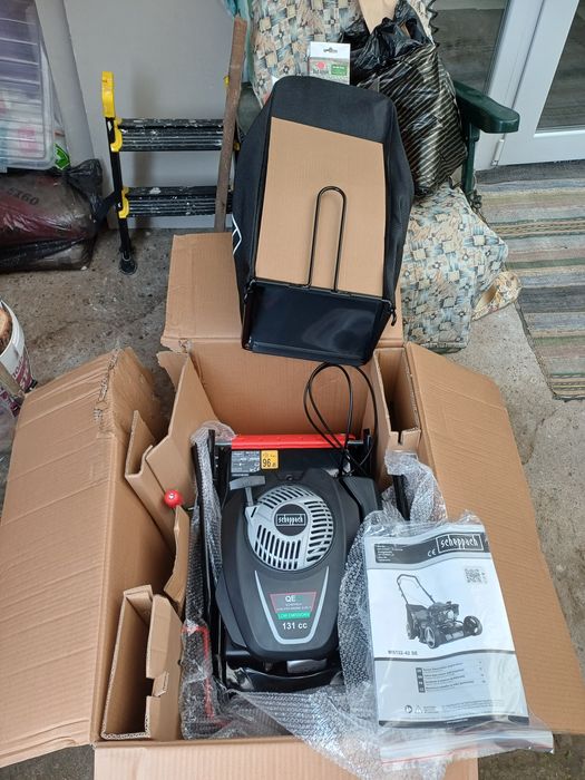 Бензинова косачка 3.3 к.с. Scheppach MS132-42