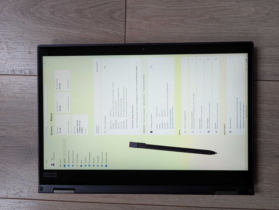 Lenovo (сгъваем touch screen и stylus) ThinkPad X390 Yoga 13,3"