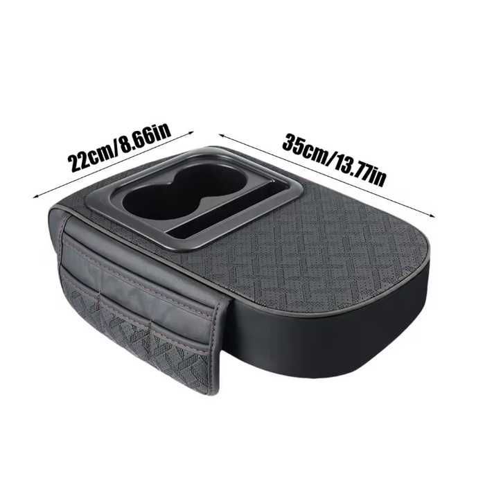 Допълнителен подлакътник за автомобил Automat, С органайзер, 3 цвята