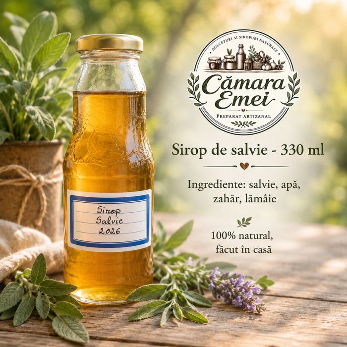Sirop de salvie - 330 ml