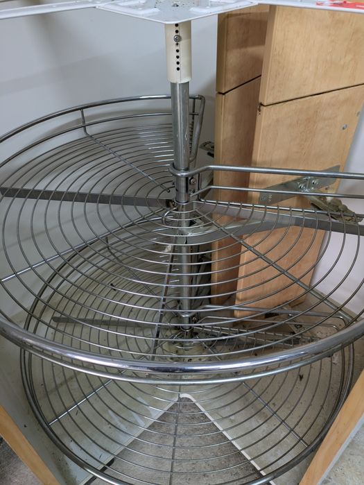 Dulap de colț pentru bucătărie integrată