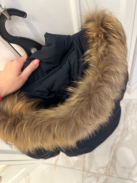 Пуховик куртка wool rich xs