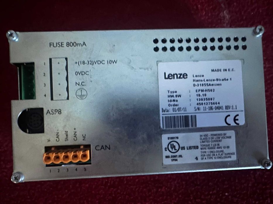 Lenze, модел EPM-H502