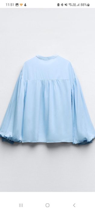 Bluza cu broderii Zara marime M