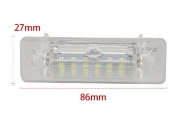 Плафони LED №5065-7 за регистрационен номер Mercedes Benz EC Class W21