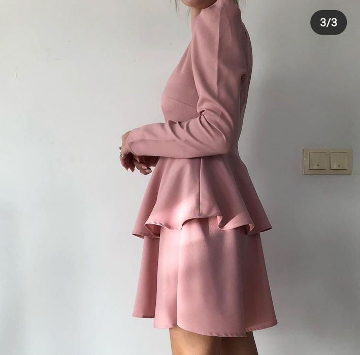 Rochie PLT Roz pudra