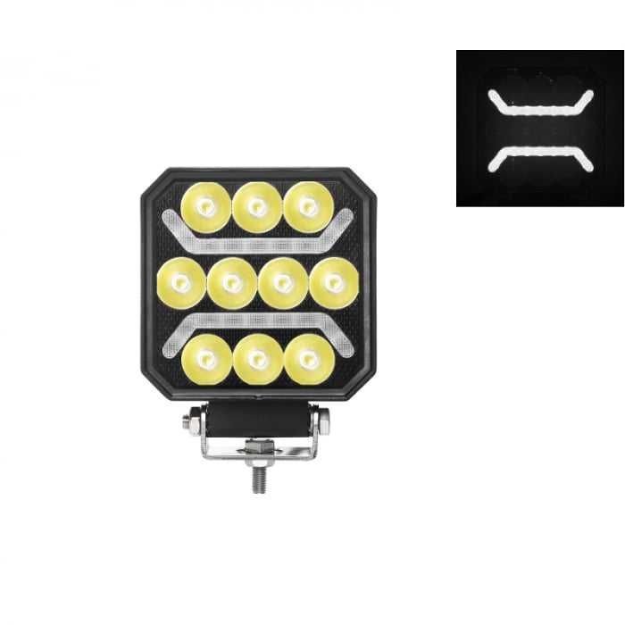 proiector led  lampa de lucru 10led kamar l0184 10 x 10 x 3.65cm