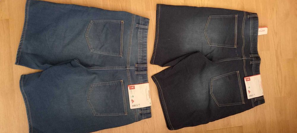 Bermude barbati blugi 54/XXL,noi cu eticheta