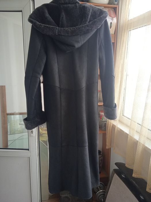 Женская дублёнка для стройной фигуры