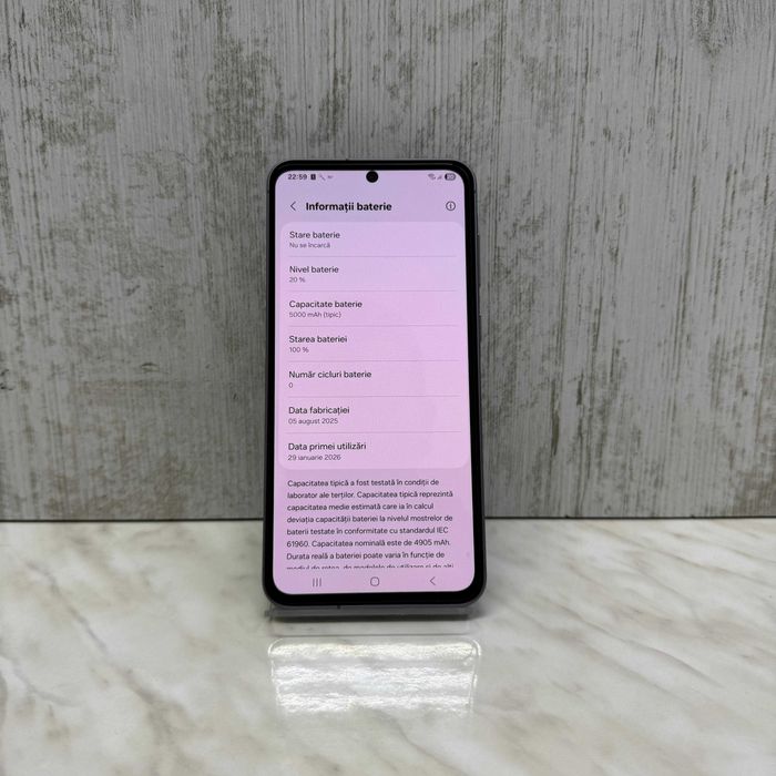 Samsung A56 128/8GB Graphite NOU Zeus Amanet Vitan 4657