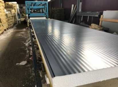 Сэндвич панели пенопластовые, базальтовые, сендвич стеновой,кровельный