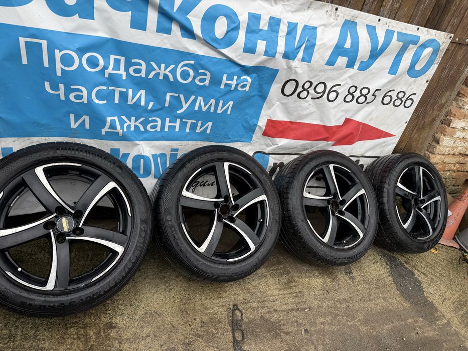 18 5х112 джанти с летни гуми