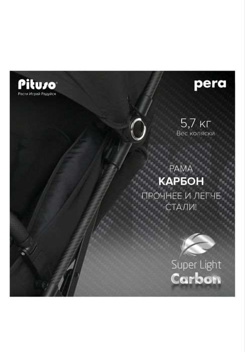 Продам коляску фирмы Pituso karbon