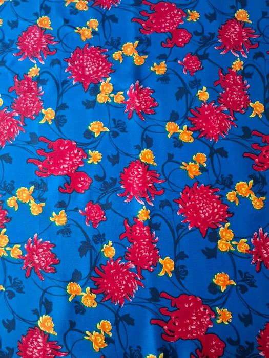 Отрез натуральной ткани поплин 3метра