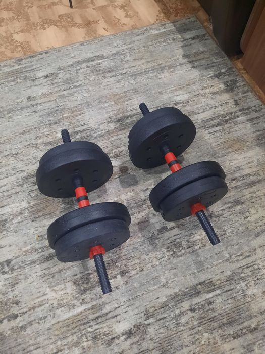 Продам штангу и гантели