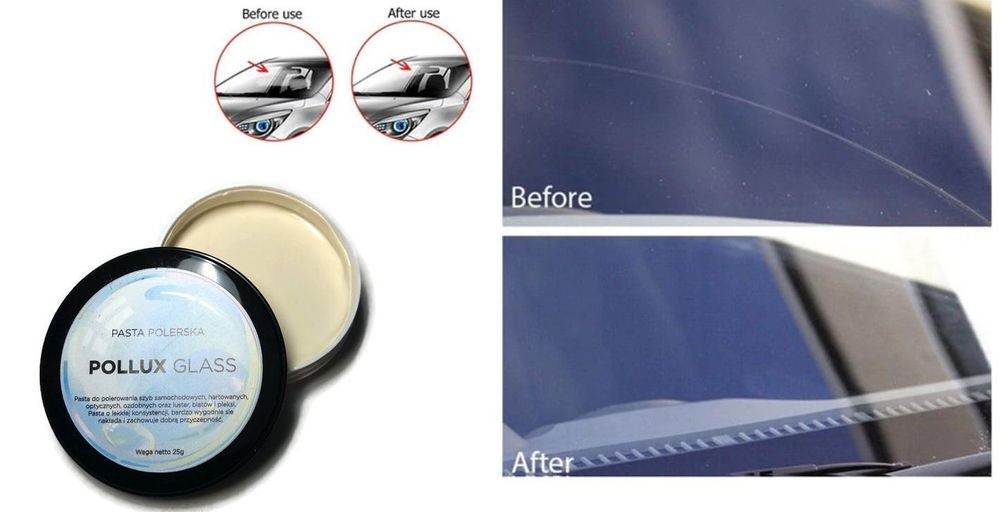 комплект за отстраняване на драскотини , полиране на стъкла в ...