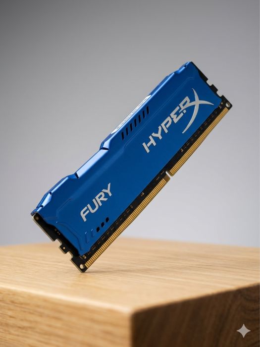 RAM 4GB DDR3 HyperX Fury 1600MHz – perfect funcțional