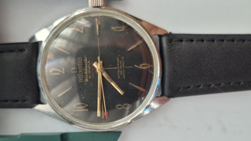 Ceas  Atlantic   21 Jevels  vintage