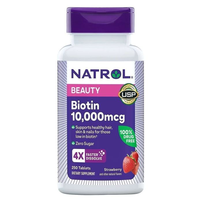 Биотин Natrol Biotin 10 000 ед 250 табл