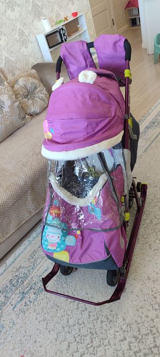 Санки Коляска Ника почти новые