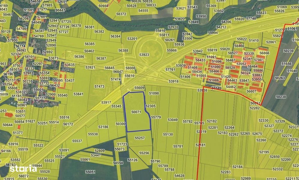 Ungheni - Investitie teren Spatiu Industrial - acces Autostrada Transi