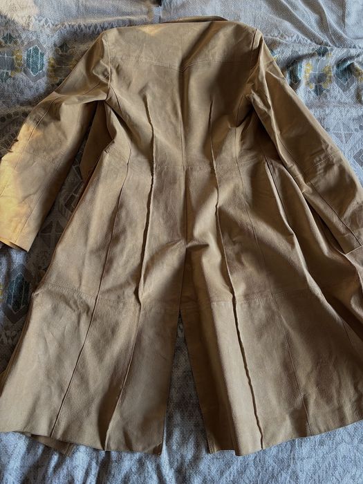 палто от естествен велур