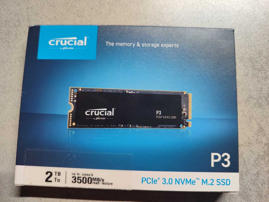 2 TB Lexar, Crucial Xolati yangi 190$