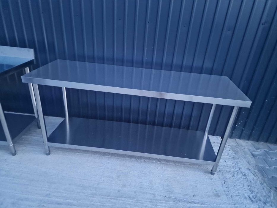 OFERTA Masa de inox centrala 1800x600x850 H,Masa de lucru,NOUA,Factura