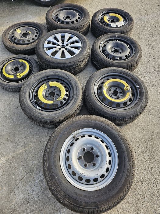 Roti rezerva Noi , jante originale  , 15 , 16 gama vw , audi ,mercedes