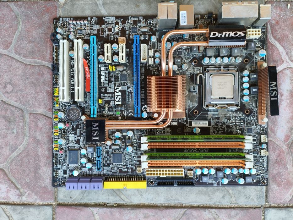 msi P45 Neo2 и камень intel core 2 duo