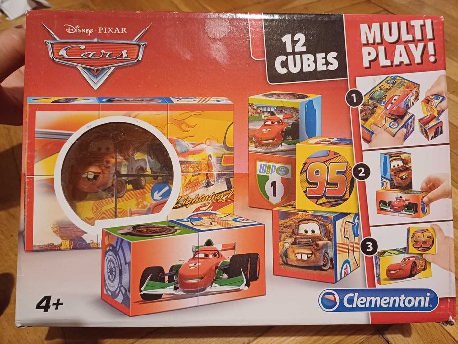 Пъзел с кубчета Cars