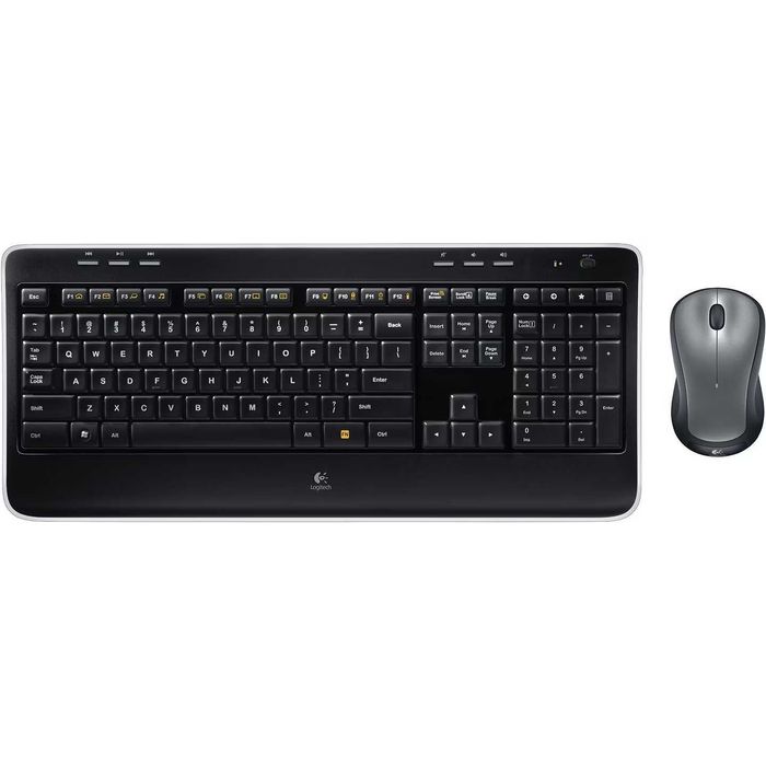 Kit tastatura media + mouse wireless Logitech MK520 + Unify